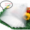 Bolsa transparente sellada al vacío para alimentos para empaque de nueces